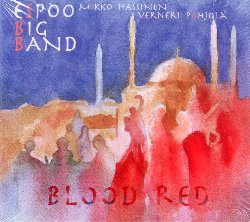 ESPOO BIG BAND :  BLOOD RED  (GALILEO)

Blood Red, undicesimo album della famosa Espoo Big Band,  una sorta di colonna sonora di una storia immaginaria ambientata nella Istanbul del tardo XVI secolo. Le composizioni sono influenzate sia dalla musica araba che da quella persiana. Le influenze della musica persiana si sentono nelle sfumature legate alle forme, alle scale e ai ritmi delle canzoni. L'uso dell'elettronica ravviva il suono gi colorato della big band. Racconta il leader della band Mikko Hassinen: Sono interessato alla musica araba da molto tempo e quindi mi  sembrato naturale mescolare le influenze che ne ho tratto con il jazz. L'ispirazione per la composizione viene dal meraviglioso libro My Name is Red scritto dal premio Nobel Orhan Pamuk. La musica non descrive o spiega la storia o i personaggi. Piuttosto, riflette i diversi sentimenti evocati dal romanzo. La Espoo Big Band (EBB)  una delle principali grandi orchestre jazz finlandesi. La band si  esibita in molti dei festival jazz pi famosi del mondo e ha pubblicato undici album. Blood Red, disco pi mediorientale che finlandese  l'ennesima sorpresa che Espoo Big Band regala al suo pubblico.