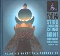 VARIOUS :  THE GREAT STUPA  (BLUE FLAME)

cd & book - Un album che si indirizza a chiunque voglia ascoltare bella musica e che riflette l'atmosfera magica del grande stupa recentemente consacrato nelle Montagne Rocciose che  il pi grande monumento buddhista nel mondo occidentale. Con musiche di artisti famosi e di altri meno noti, tutti idealmente uniti nella realizzazione del progetto, The Great Stupa  una visione di pace, liberazione e compassione. Grazie alla collaborazione di Sting, Leonard Cohen, Joni Mitchell, Willie Nelson, Emmy Lou Harris, Bill Douglas e della lunghissima serie di artisti che hanno partecipato alla realizzazione del doppio cd, al prezioso libro di 108 pagine con meravigliose immagini che testimoniano la fasi della costruzione del tempio ed ai lunghi testi (oltre ad un traccia cd rom con files video), possiamo idealmente partecipare alla grande costruzione e perderci nell'ascolto delle oltre due ore di musica, nella lettura dei testi del libro o nelle immagini che accompagnano l'opera. Una track listing supersonica che parte da Sting remixato da Bill Laswell e finisce con il mitico Allen Ginsberg e che anche propone - in ordine di apparizione - Mynta, U.Man.Tek, RSL feat. Ladysmith Black Mambazo, Egyptian Nursery, Mir, Joydrop, Abra Moore, Joni Mitchell, Talking Water, Felix Magnus, Elena Edda, Steve Tibbetts, Sakyong Mipham Rinpoche, Bill Douglas, Emmy Lou Harris, Leonard Cohen, Joe Ely, Willie Nelson, Robben Ford, Jonah Smith, David Nichtern, Steve Bush, Jerry Granelly, John Campbelljohn, Kimmie Rhodes, Flatlanders, Jimmie La Fave, Peter Rowan, Beausoleil, Jimmie Dale Gilmore e The Ginsberg Remix Project. Un crossover trasversale in una ricchissima imperdibile edizione che nessun collezionista pu lasciarsi scappare. Best seller.