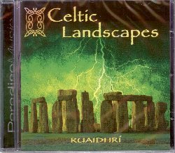 RUAIDHRI :  CELTIC LANDSCAPES  (PARADISE)

Celtic Landscapes cattura musicalmente non solo l'atmosfera spirituale degli antichi luoghi sacri della tradizione celtica, ma anche lo splendido paesaggio nel quale sono immersi. Utilizzando una strumentazione tradizionale insieme a moderni campionamenti sonori e ad una ricca orchestrazione, le ammalianti melodie di Ruaidhri riflettono perfettamente la pace e la tranquillit di questi magici luoghi. Per godere al meglio di Celtic Landscapes  consigliato leggersi prima le interessanti note del ricco libretto che renderanno l'immaginazione pi sensibile ai lontani secoli di storia che le musiche ripercorrono.
