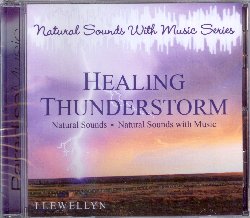 LLEWELLYN :  HEALING THUNDERSTORM  (PARADISE)

Ancora una volta Llewellyn si  lasciato ispirare da madre natura: in Healing Thunderstorm il musicista inglese ha immortalato l'atmosfera di un improvviso temporale estivo. La registrazione  composta da due tracce, ciascuna della durata di 35 minuti: nella prima ci sono i soli suoni della natura creati da fulmini e saette, tuoni che echeggiano in lontananza e l'arrivo della pioggia, mentre nella seconda essi sono accuratamente miscelati a rilassanti melodie composte ed interpretate da Llewellyn. Healing Thunderstorm  un album che trasmette la forza e la pace di madre natura, un quadro sonoro intenso e vibrante capace di creare un'atmosfera davvero rilassante.