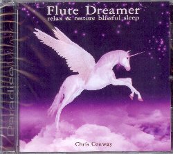 CONWAY CHRIS :  FLUTE DREAMER - RELAX & RESTORE BLISSFUL SLEEP  (PARADISE)

Molto apprezzato nell'ambito delle musiche per benessere e rilassamento, Chris Conway  compositore, polistrumentista e cantante, creatore di affreschi musicali capaci di incantare chi li ascolta. Dopo il successo ottenuto dal precedente Celtic Dreamer - Relax & Restore Blissful Sleep, il musicista propone Flute Dreamer - Relax & Restore Blissful Sleep, album composto da una traccia unica, creata dalle splendide melodie di diversi flauti. Ogni sezione del brano spinge l'animo dell'ascoltatore pi in alto, regalandogli quasi la sensazione del volo. Perfetto per rilassamento e per le pratiche olistiche che hanno bisogno di un sottofondo rilassante, Flute Dreamer - Relax & Restore Blissful Sleep  anche uno strumento ideale per addormentarsi pi facilmente e fare sogni incantevoli.