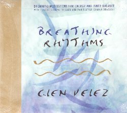 VELEZ GLEN :  BREATHING RHYTHMS  (SOUNDS TRUE)

Il musicista e compositore Glen Velez, vincitore di un prestigioso Grammy,  noto a livello internazionale per la sua bravura nel suonare il tamburo a cornice. Breathing Rhythms  una splendida escursione musicale che accompagna l'ascoltatore in sei suggestivi paesaggi sonori incentrati sulle percussioni, creati appositamente per sintonizzarsi con i ritmi naturali e l'energia che scorrono nel corpo umano. Le splendide percussioni, unite al violoncello di Eugene Friesen ed al flauto di Pan Dragichi, Velez ha creato un album perfetto per fare da sottofondo alla meditazione, ma anche per rilassarsi dopo una lunga giornata di lavoro. Breathing Rhythms aiuta chi ascolta a mettersi in contatto con la propria interiorit, favorendo in questo modo la sua armonia mentale e fisica.