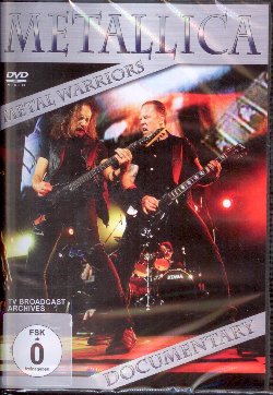 METALLICA :  DVD / METAL WARRIORS - DOCUMENTARY  (IMV BLUELINE)

Formatosi a Los Angeles nel 1981, il gruppo speed e thrash metal Metallica si  guadagnato un posto d'onore nell'olimpo del metal grazie alla straordinaria velocit dei suoi brani, ai tecnicismi strumentali e all'aggressivit che da sempre contraddistingue la band. Vincitore di ben nove prestigiosi Grammy Awards, il gruppo Metallica si  trasformato nel tempo, dovendo anche affrontare la prematura scomparsa del bassista Cliff Burton. Con Metal Warriors - Documentary si va oltre la musica, alla scoperta di come questo gruppo sia riuscito a rimanere alla ribalta della scena metal per pi di 20 anni. Il dvd Metal Warriors - Documentary propone interviste, interessanti dietro le quinte e gli emozionati racconti di fans ed amici del gruppo, documentando la storia di una leggenda.