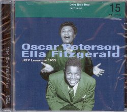 PETERSON OSCAR / FITZGERALD ELLA :  RADIO DAYS VOL. 15  (TCB - MONTREUX JAZZ)

Swiss Radio Days - E' stata una fortunata idea del produttore Norman Graz di mettere insieme i talenti di due giganti del jazz come Oscar Peterson ed Ella Fitzgerald, in occasione del famoso concert tour europeo chiamato Jazz at the Philharmonic (JATP). Radio Days vol. 15  la splendida registrazione live fatta dalla radio svizzera del concerto tenuto dal pianista e dalla cantante nel 1953 al Theatre de Beaulieu di Losanna , una delle stazioni storiche pi importante della locomotiva sonora del JAPT. Con Oscar Peterson al pianoforte, Barney Kessel alla chitarra, Ray Brown al basso, J.C. Heard alla batteria e naturalmente con la splendida voce di Ella Fitzgerald, prendono vita tredici imperdibili standard. Da segnalare Lester Leaps In, brano del sassofonista Lester Young che a sorpresa si unisce agli altri musicisti insieme anche al trombettista Charlie Shavers. Radio Days vol. 15  un'occasione imperdibile per ascoltare un concerto davvero storico.