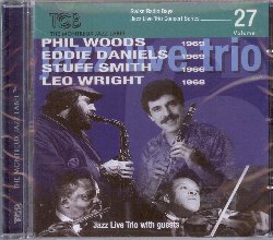 JAZZ LIVE TRIO feat. WOODS PHIL / DANIELS EDDIE / SMITH STUFF / WRIGHT LEO :  RADIO DAYS VOL. 27  (TCB - MONTREUX JAZZ)

Swiss Radio Days - Molti musicisti americani sono venuti in Europa negli anni '60 e molti sono quelli che non se ne andarono pi per il resto della loro vita, restando ad abitare in varie citt come Parigi, Copenhagen, Berlino, Monaco di Baviera e Zurigo. In Radio Days vol. 27 vengono proposti i live set registrati negli studi della Radio Svizzera da quattro grandi jazzisti di quei tempi, Phil Woods, Eddie Daniels, Stuff Smith e Leo Wright, accompagnati dal Jazz Live Trio, la in-house band di casa TCB The Montreux Jazz Label. L'album si apre con due registrazioni del maggio del 1969 con Phil Woods al clarinetto alto, Eddie Daniels al clarinetto, Stuff Smith al violino, Leo Wright al sax alto e flauto, naturalmente insieme al Jazz Live Trio composto in questo caso da Klaus Koenig al pianoforte, Peter Frei ed Islan Eckinger al basso ed Alex Bally e Makaya Ntshoko alla batteria. Il terzo brano, registrato live nel dicembre del 1969 vede Eddie Daniels al clarinetto insieme al Jazz Live Trio composto da Klaus Koenig al pianoforte, Peter Frei al basso e Alex Bally alla batteria. Le successive due registrazioni sono del 1966 con Stuff Smith al violino ed il Jazz Live Trio composto da Klaus Koenig al pianoforte, Peter Frei al basso e Pierre Favre alla batteria. Radio Days vol. 27 si chiude con due registrazioni del 1968 il cui protagonista  Leo Wright al sax alto e flauto, supportato dal Jazz Live Trio formato da Klaus Koenig al pianoforte, Isla Eckinger al basso e Makaya Ntshoko alla batteria. Radio Days vol. 27  un documento di grande importanza in quanto testimonia la vivacit europea nel jazz di quegli anni e offre splendide interpretazioni di indimenticabili standard del genere con registrazioni di eccellente qualit.