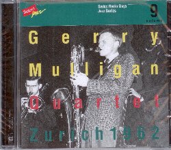 MULLIGAN GERRY QUARTET :  RADIO DAYS VOL. 9  (TCB - MONTREUX JAZZ)

