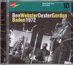 WEBSTER BEN / GORDON DEXTER :  RADIO DAYS VOL. 10  (TCB - MONTREUX JAZZ)

