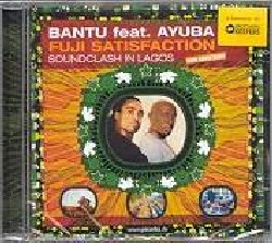 BANTU feat. AYUBA :  FUJI SATISFACTION  (PIRANHA)

Un passo indietro ed almeno tre passi avanti: Fuji Satisfaction  un po' il ritorno alle origini per Ad Bantu noto per i suoi Brothers Keepers ed avanti verso nuove frontiere per la star della seconda generazione del fuji nigeriano, Adewale Ayuba. Sottotitolato Soundclash in Lagos, l'album  un pacifico e gioioso matrimonio tra le tradizioni musicali islamiche e l'occidente, la celebrazione di una diversit culturale che non ha perso di vista le sue specifiche tradizioni. Ad Bantu  il leader dei Bantu (Brotherood Alliance Navigating Towards Unity) e dei Brothers Keepers (che hanno raggiunto il primo posto in classifica in Germania): insieme ad Adewale Ayuba ed al chitarrista che ha suonato per anni al fianco di Fela Kuti, Kologbo Oghene, fa conoscere al mondo il fuji nigeriano e le sue sonorit che fanno venire voglia di ballare e che sollevano il morale al cielo. Musica perfetta per accompagnare una festa, Fuji Satisfaction  una imprevedibile miscela di afrobeat, percussioni yoruba, strumenti della tradizione araba, sorprendenti parti vocali, ritmi dei nostri giorni ed una produzione lontana mille miglia dai clich della world music.