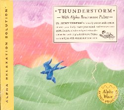 THOMPSON JEFFREY :  THUNDERSTORM  (RELAXATION COMPANY)

Il Dott. Jeffrey Thompson, fondatore e direttore di un noto istituto di medicina olistica in Virginia, propone Thunderstorm, album meraviglioso di solo suoni della natura che affianca lo scrosciare leggero della pioggia ed il rumore ovattato di qualche tuono in lontananza con onde cerebrali alfa. La sensazione generale  una calma ultraterrena che trasmette pace interiore e forza spirituale. Il pionieristico musicoterapista americano offre allascoltatore unesperienza sonora unica che si avvale di unottima registrazione in 3D dei suoni naturali e naturalmente del sistema Alpha Brainwave System ideato e clinicamente sperimentato da Thompson stesso. Thunderstorm  la colonna sonora perfetta per creare a casa propria o in qualche raffinato centro benessere unatmosfera straordinariamente rilassante.