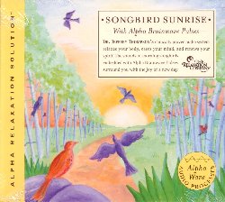 THOMPSON JEFFREY :  SONGBIRD SUNRISE  (RELAXATION COMPANY)

Nuova proposta dellesperto americano del suono Dott. Jeffrey Thompson: Songbird Sunrise  un concerto naturale, senza musiche, fatto dal delicato canto di varie specie di uccellini e dal vento che soffia in un pioppeto, a cui lo studioso ha unito onde cerebrali alfa che favoriscono il rilassamento di mente e corpo. Lasciamoci alle spalle tutte le preoccupazioni e permettiamo a questi dolci suoni naturali, registrati in 3D, di riempire la nostra anima con la loro gioia autentica che preannuncia larrivo di un nuovo giorno. Songbird Sunrise  unesperienza sonora che, avvalendosi del sofisticato Alpha Brainwave System inventato da Jeffrey Thompson e cliniamente testato, regala a chi ascolta unora di puro relax.