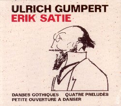 GUMPERT ULRICH :  ERIK SATIE  (PHIL.HARMONIE)

Il musicista jazz, pianista e compositore Ulrich Gumpert interpreta Erik Satie. Con una fiorente carriera che lo ha visto insieme alla formazione rock Sok, alla jazzband Synopsis, nel trio con Radu Malfatti e Tony Oxley, nel duo con Dietmar Disner e infine solo sul palco a suonare la sua musica per pianoforte, era quasi inevitabile che Gumpert dovesse ad un certo punto confrontarsi con il grande Erik Satie. In Erik Satie il pianista tedesco offre originali interpretazioni di Dances Gothiques, Quatre Preludes e Petite Ouverture a Danser, dimostrando ancora una straordinaria sensibilit musicale ed un'estrema versatilit creativa.