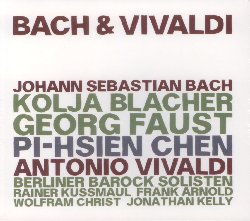 VARIOUS :  BACH & VIVALDI  (PHIL.HARMONIE)

Il triplo box Bach & Vivaldi si apre con l'album Concert (PHIL 6003) in cui la pluripremiata formazione classica tedesca Berliner Barock Solisten, guidata da Rainer Kussmaul, interpreta alcuni capolavori di Antonio Vivaldi tra i quali Le quattro stagioni. Il secondo volume, Goldberg-Variationen BWV 988 (PHIL 6006) vede la pianista taiwanese Pi-hsien Chen impegnata in una splendida interpretazione di Le Variazioni Goldberg, opera consistente in un'aria con trenta variazioni, composta da Johann Sebastian Bach tra il 1741 ed il 1745. Il terzo ed ultimo volume del box, Partiten fr Violine 2 & 3 (PHIL 6007) offre la musica del grande Johann Sebastian Bach, interpretata da Kolja Blacher al violino, insieme ad alcuni splendidi esempi di poesia barocca letti da Frank Arnold, con lo scopo di far scoprire al lettore la magica interazione che c' stata tra queste due forme d'arte nella Germania tra XVII e XVIII secolo. Bach & Vivaldi  un accattivante invito a riscoprire alcune delle meravigliose opere che i due geniali compositori hanno donato al mondo, attraverso le sentite interpretazioni di alcuni eccellenti musicisti.