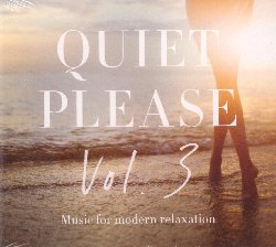 QUIET PLEASE :  VOL.3 - MUSIC FOR MODERN RELAXATION  (QUIET PLEASE)

La serie Quiet Please dichiara gi dal titolo il suo obiettivo: portare all'ascoltatore pace e serenit per aiutarlo a rigenerarsi ed affrontare con maggiore forza e determinazione le pesanti giornate che lo attendono. Vol. 3 - Music for Modern Relaxation propone le delicate ed armoniose melodie dei compositori Jacob Gurevitsch e Poul Reimann, due musicisti che si sono lasciati ispirare dalla leggerezza, purezza e quiete di madre terra. Come dichiarato da Per Thorgaard, direttore dell'ospedale universitario di Aalborg, in Danimarca, le melodie della serie Quiet Please riducono lo stress e rafforzano la capacit dell'ascoltatore di ricaricare le batterie del proprio corpo. Ideale come sottofondo per yoga, meditazione, massaggio e terapie naturali, Vol. 3 - Music for Modern Relaxation  anche la colonna sonora perfetta per accompagnarci delicatamente tra le braccia di Morfeo.