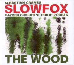 SLOWFOX :  THE WOOD  (JAZZWERKSTATT)

Dopo aver partecipato a numerose band come Underkarl e Fossile 3, aver fatto parte di un'orchestra per bassi di 50 membri, aver fatto spettacoli teatrali, tra cui alcuni con Pina Bausch, vari lavori per la radio ed aver composto musica per film, il nuovo progetto di Sebastian Grass si chiama Slowfox. The Wood contiene tutti originali del contrabbasista tedesco, 14 brani che ricordano l'atmosfera delle ballate, in cui il tema ricorrente  il poema del poeta americano Robert Frost Stopping by Woods on a Snowy Evening. In The Wood Gramss (contrabbasso) suona in trio con il sassofonista neozelandese Hayden Chisholm (sax alto) ed il pianista austriaco Philip Zoubek (piano, piano preparato), regalando all'ascoltatore un'esperienza musicale davvero intensa ed originale.