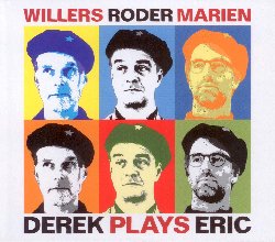 WILLERS ANDREAS / RODER JAN / MARIEN CHRISTIAN :  DEREK PLAYS ERIC  (JAZZWERKSTATT)

Anche se il titolo del nuovo album di casa Jazzwerkstatt, Derek Plays Eric, fa pensare ad un mix che unisce la creativit del chitarrista inglese d'avanguardia Derek Bailey e quella del grande Eric Clapton, in questo progetto ci sono altre suggestioni legate ad altri eccellenti chitarristi come John McLaughlin e Sonny Sharrock, ma anche Jimi Hendrix, Jeff Beck, Phil Upchurch e Roy Buchanan. Andreas Willers (chitarra elettrica ed acustica, voce), Jan Roder (contrabbasso, basso elettrico) e Christian Marien (batteria) sperimentano non per il solo gusto di farlo, ma per creare un'affascinante fusione sonora portatrice di un potente messaggio musicale. E' un processo che non nasce dal nulla, ma che i tre musicisti costruiscono a partire da linee tradizionali ben definite, sia antiche che moderne, che formano una buona parte del loro background musicale. Il materiale delle registrazioni  estremamente variegato e spazia tra Charles Mingus, Duke Ellington, Jack Bruce e comprende anche molte composizioni originali di Andreas Willers che dimostra di essere un eccellente compositore dotato di un forte senso dell'umorismo. Un elogio va anche fatto alla parte ritmica, il batterista Christian Marien, che ha una grande tecnica ed  capace di tenere il passo con tutto ci che si mette sulla sua strada. E poi c' Jan Roder che si esprime in modo creativo, soprattutto quando suona il contrabbasso. Derek Plays Eric  pieno di melodie, stati d'animo, groove e tempi,  un'esperienza musicale che affascina, stimola e diverte allo stesso tempo.