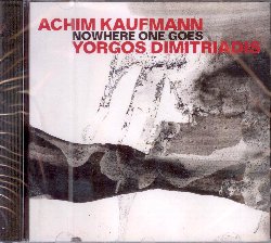 KAUFMANN ACHIM / DIMITRIADIS YORGOS :  NOWHERE ONE GOES  (JAZZWERKSTATT)

Il batterista greco Yorgos Dimitriadis  un percussionista sensibile e riservato che sa ascoltare, caratteristiche che si sposano molto bene con lo stile appassionato, impulsivo ed espressivo del pianista Achim Kaufmann. Il nuovo album del duo, Nowhere One Goes propone 4 lunghi brani scritti a due mani da Kaufmann e Dimitriadis. Ascoltando il cd di casa Jazzwerkstatt appare evidente come nell'esecuzione, nonostante o proprio grazie alle differenze che caratterizzano i due colleghi, si crei un'interazione dinamica che garantisce all'ascoltatore dell'ottima musica. Ha detto Julia Neupert dell'emittente radiotelevisiva Sudwestrundfunk circa lo stile di Kaufmann: La sua musica testimonia una grande finezza armonica ed un'incredibile profondit strutturale. Pianista e compositore brillante, la sua esplorazione riflessiva della tradizione lo ha portato ad un linguaggio sonoro contemporaneo e sfumato che racchiude in egual misura poesia, energia ed astrazione.