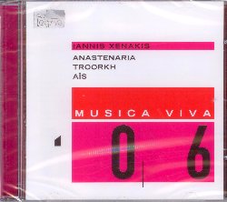 XENAKIS IANNIS :  MV 06 - ANASTENARIA  (COL-LEGNO)

