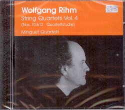 RIHM WOLFGANG :  STRING QUARTETS VOL. 4  (COL-LEGNO)

