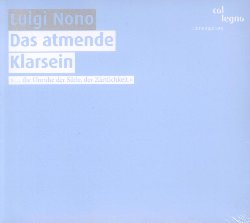 NONO LUIGI :  DAS ATMENDE KLARSEIN - IO, FRAMMENTO DA PROMETEO  (COL-LEGNO)

Il compositore veneziano Luigi Nono (1924-1990) inizi a studiare pianoforte a dodici anni e, solo cinque anni dopo, sotto la guida del maestro Gian Francesco Malipiero si confront con la musica del XVI e XVII secolo e con le composizioni della Seconda Scuola Viennese. Nel 1950 il maestro veneziano and a Darmstatt per frequentare alcuni corsi estivi di musica contemporanea dove incontr alcuni dei migliori musicisti della generazione postbellica ed approfond lo studio della musica dodecafonica. Non va inoltre trascurato il costante impegno politico del compositore: iscritto al partito comunista fin dal 1952, Nono considerava la musica una testimonianza storica e quindi molte delle sue opere sono cariche di riferimenti politici e sociali. Il doppio cd super-audio (riproducibile anche con un normale cd player) Das Atmende Klarsein - Io, frammento da Prometeo contiene le registrazioni di due opere tardive di Luigi Nono, entrambe composte nel 1981, solo tre anni prima di Prometeo, tragedia dell'ascolto ed immortalate durante il  concerto del 2001 nella chiesa Kollegienkirche di Salisburgo. Si tratta di Io, Frammento da Prometeo, per tre soprani, piccolo coro, flauto basso, contrabbasso, clarinetto e live electronics e di Das Atmende Klarsein per piccolo coro, flauto basso, live electronics e nastro magnetico. Dal silenzio nascono fantasmagorie sonore di grande intensit e potenzialit che, grazie ai cd super-audio, l'ascoltatore pu apprezzare in tutta la loro forza, con una qualit audio davvero eccellente. Gli straordinari musicisti dell'ensemble di Friburgo interpretano le due opere di Nono dimostrando al pubblico quanto infondate fossero quelle voci che vedevano nell'ultimo periodo artistico del compositore una certa stanchezza creativa.