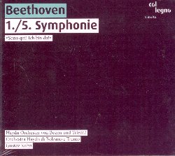 VAN BEETHOVEN LUDWIG :  SYMPHONIES 1 & 5  (COL-LEGNO)

