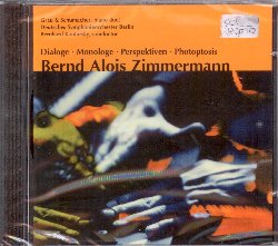 ZIMMERMANN BERN ALOIS :  DIALOGE, MONOLOGE, PERSPEKTIVEN  (COL-LEGNO)

