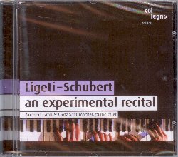 LIGETI GYORGY / SCHUBERT FRANZ :  AN EXPERIMENTAL RECITAL  (COL-LEGNO)

