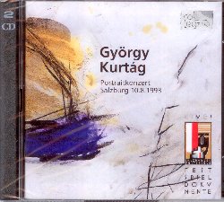 KURTAG GYORGY :  PORTRAITKONZERT SALZBURG 10.8.1993  (COL-LEGNO)

