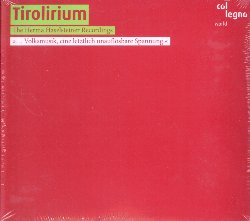 HASELSTEINER HERMA :  TIROLIRIUM  (COL-LEGNO)

