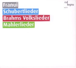 SCHETT ANDREAS / KRALER MARKUS :  SCHUBERTLIEDER / BRAHMS VOLKSLIEDER / MAHLERLIEDER  (COL-LEGNO)

