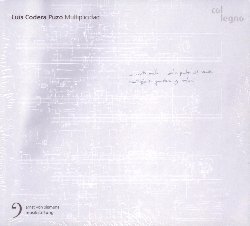 CODERA PUZO LUIS :  MULTIPLICIDAD  (COL-LEGNO)

Multiplicidad propone cinque pezzi creati dal compositore spagnolo Luis Codera Puzo negli ultimi quattro anni, un periodo di tempo durante il quale la sua musica  cambiata in modo significativo, tanto che i cinque brani riflettono diverse visioni del concetto di molteplicit che d il titolo all'album. Molteplicit indica che la realt racchiude in s pi di una singola caratteristica e sono queste tante sfumature a determinarne la ricchezza. L'album Multiplicidad offre un modello estetico che mostra le infinite sfaccettature del reale, insegnando a chi ascolta che non si deve sempre categorizzare ed incasellare tutto, altrimenti si rischia di semplificare grossolanamente la realt che  bella proprio perch complessa ed articolata.