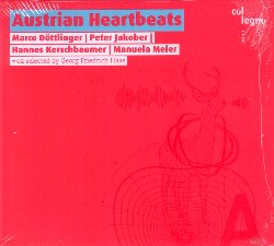 HAAS GEORG FRIEDRICH :  AUSTRIAN HEARTBEATS #02  (COL-LEGNO)

Casa Col-Legno presenta il secondo volume della collana Austrian Heartbeats tutta dedicata alla musica creata da giovani artisti austriaci. In ogni volume della serie un rinomato compositore e musicista seleziona giovani talenti provenienti da vari backgroung musicali e raccoglie le loro opere per farne una compilation. Il curatore prescelto per Austrian Heartbeats #02  Georg Friedrich Haas, compositore austriaco specializzato in musica spettrale, una corrente nata dalla musica colta nella seconda met degli anni '70 basata sull'analisi dei fenomeni fisici del suono. I veri protagonisti della raccolta sono per i giovani artisti selezionati da maestro ossia Marco Dttlinger, Peter Jakober, Hannes Kerschbaumer e Manuela Meier e naturalmente le loro opere. Tutte le opere di Austrian Heartbeats #02 hanno alcune caratteristiche in comune: si tratta di musica che mira a far traballare ogni tipo di certezza, scolorendo il rassicurante confine tra prevedibile ed imprevedibile attraverso singolari distorsioni sonore e complessi modelli ritmici. Austrian Heartbeats #02 di Georg Friedrich Haas offre all'ascoltatore la possibilit di continuare il viaggio alla scoperta dei nuovi talenti musicali austriaci precedentemente iniziato con il primo volume curato dal geniale produttore e sound engineer Patrick Pulsinger.