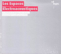 VARIOUS :  LES ESPACES ELECTROACOUSTIQUES  (COL-LEGNO)

Il prezioso doppio SACD proposto da casa Col-Legno, Les Espaces Electroacoustiques, propone un'interessante selezione di opere che racconta lo sviluppo della musica elettroacustica in un periodo di circa trent'anni, dai primi studi analogici al passaggio alla tecnologia digitale degli anni '80. Pietre miliari come Poeme electronique (1958) di Edgard Varese, Glissandi (1957) di Gyorgy Ligeti, Visage (1961) di Luciano Berio, Mnemosyne (1986) di Brian Ferneyhough ed altre ancora, sono presentate in una moderna edizione surround 5.1 che offre la qualit audio di una sala concerto e che sottolinea l'importanza dell'architettura interna dei pezzi che sono stati composti per altoparlanti multipli o per complessi setup di altoparlanti disposti a gruppi nello spazio. Una grande curiosit artistica, un'importante rilevanza scientifica ed un ricco bagaglio di conoscenze musicali sono gli ingredienti essenziali di Les Espaces Electroacoustiques, progetto artistico nato grazie al finanziamento dell'Institute for Computer Music and Sound Technology (Icts) dell'Universit delle Belle Arti di Zurigo diretto da German Toro Perez come parte della ricerca Performance Practice of Electroacoustic Music sulla pratica dell'interpretazione della musica contemporanea. Les Espaces Electroacoustiques non  solo un album di ottima musica elettroacustica, ma  anche un'opera capace di sollevare questioni e far riflettere circa la pratica dell'interpretazione musicale, se essa sia davvero in grado di rendere giustizia al suono originale o se sia veramente possibile sperimentare l'idea originaria che si cela dietro una composizione...