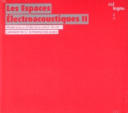 VARIOUS :  LES ESPACES ELECTROACOUSTIQUES II  (COL-LEGNO)

Il prezioso doppio SACD Les Espaces Electroacoustiques II  l'attesissimo sequel del primo volume, anche questo un progetto realizzato grazie al finanziamento dell'Institute for Computer Music and Sound Technology (Icts) dell'Universit delle Belle Arti di Zurigo diretto da German Toro Perez. L'idea dell'istituto svizzero di esplorare alcune delle composizioni pi significative della musica elettroacustica del XX secolo e di presentarle in una moderna edizione surround 5.1, suscit all'inizio un grande scalpore che si trasform in seguito in un profondo interesse sia da parte del pubblico che della critica. Les Espaces Electroacoustiques II continua il viaggio intrapreso nel primo volume e propone all'ascoltatore ulteriori pietre miliari del panorama elettroacustico: dal primo lavoro di studio di Luigi Nono, alla produzione di suoni elettronici seriali che Gottfried Michael Koenig cre nello studio WDR di Colonia gi nel 1955, fino all'opera Contacts di Karlheinz Stockhausen, un primissimo esempio di dialogo tra strumenti ed elettronica, come pure Altra Voce di Luciano Berio, una specie di eco dell'azione musicale Cronache del luogo, presentata in anteprima al festival di Salisburgo nel 1999. Les Espaces Electroacoustiques II  un documento, una riflessione, uno studio su alcune delle opere fondanti della musica elettroacustica a cui viene conferita una nuova forma che le rende, ancora una volta, esperienze sonore uniche ed indimenticabili.