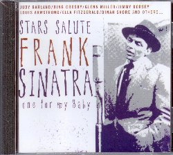 VARIOUS :  STARS SALUTE FRANK SINATRA  (TRADITIONAL LINE)

Sicuramente uno dei pi amati interpreti della storia del jazz, Frank Sinatra  stato il re indiscusso dei crooners del XX secolo e ancora oggi continua ad essere nel cuore di milioni di persone conservando immutato il suo posto nell'Olimpo degli artisti capaci di lasciare un'impronta indelebile nella storia della musica. In Stars Salute Frank Sinatra artisti del calibro di Judy Garland, Bing Crosby, Glenn Miller, Louis Armstrong, Ella Fitzgerald, Dinah Shore ed altri gli rendono omaggio interpretando brani da lui resi celebri come Night and Day, How About You, One for My Baby, solo per citarne alcuni. Star Salute Frank Sinatra  un omaggio ad un cantante strepitoso e ad un interprete generoso che ha sempre mostrato grande rispetto per gli autori ed i compositori che scrivevano i suoi indimenticabili successi.