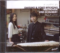 MIYAZAKI DAISUKE & YOKO :  BEETHOVEN UND SCHUBERT HOCH ZWEI  (ANIMATO)

