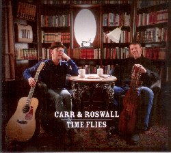 CARR IAN & ROSWALL NIKLAS :  TIME FLIES  (WESTPARK)

Il chitarrista inglese Ian Carr e l'arpista svedese Niklas Roswall si sono conosciuti nel 2003 in occasione della pubblicazione del loro primo album in duo Step on It, alla quale sono seguiti diversi concerti nel Regno Unito, in Svezia e Danimarca. A molti anni di distanza dalla loro prima collaborazione, Carr e Roswall hanno deciso di rimettersi in gioco come duo e presentano al pubblico il loro nuovo progetto dal titolo Time Flies. Il disco  una sorta di indagine musicale sulle infinite possibilit sonore che si possono ottenere affiancando ad una chitarra una nyckelharpa. La track list prevede brani tradizionali, arrangiati dai due artisti, oltre ad alcune loro composizioni originali. Time Flies  il frutto del ricongiungimenti di due anime musicali che, come se il tempo non fosse passato, sono ancora in una sintonia artistica invidiabile.