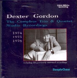 GORDON DEXTER :  COMPLETE TRIO & QUARTET RECORDINGS  (STEEPLECHASE)

