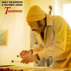 DICKERSON WALT & DAVIS RICHARD :  TENDERNESS  (STEEPLECHASE)

Artista davvero originale con un suono particolare ed un approccio unico al vibrafono, Walt Dickerson (1928-2008) ha avuto un'influenza enorme sulla neonata scena free jazz, tanto che, nel sondaggio della famosa rivista Down Beat, fu definito 'New Star' del 1962. Casa Steeplechase propone la versione in vinile, realizzata utilizzando le matrici originali, del disco del 1977 Tenderness, sequel del precedente Divine Gemini. Insieme a Dickerson c' l'eccellente bassista Richard Davis: i due artisti interpretano gli originali del vibrafonista con un'intensit ed una sintonia incredibili. Nel settimanale musicale inglese Melody Maker hanno recensito Tenderness utilizzando queste parole: musica di estrema raffinatezza e di perfetta lucidit... Una tranquillit zen pervade questo album di duetti con un altro virtuoso, Richard Davis.