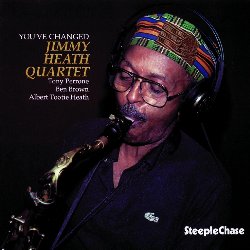 HEATH JIMMY :  YOU'VE CHANGED  (STEEPLECHASE)

Jimmy Heath (1926-2020)  uno stimato sassofonista, compositore e band leader che nel 1975 fond, insieme ai fratelli Percy (basso) e Albert (batteria), il famoso trio Heath Brothers. Per You've Changed, disco originariamente registrato a New York nel 1991 e oggi riproposto da casa Steeplechase in una preziosa versione in vinile 180 gr., Jimmy Heath (sax tenore) ha voluto al suo fianco una formazione con cui aveva gi realizzato molti progetti e che comprendeva suo fratello Albert 'Tootie' (batteria), Tony Purrone (chitarra) e Ben Brown (basso). Con una tracklist che propone Soul Eyes (Mal Waldron), You've Changed (Victor Young), Basic Birks (Jimmy Heath), Bluesville (Sonny Red), Sleeves (Jimmy Heath) e Prince Albert (Kenny Dorham), You've Changed un album in cui emergono la grande capacit affabulatoria e la straordinaria abilit musicale di un sassofonista che ha scritto pagine significative della storia del jazz americano.