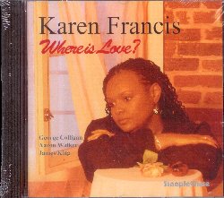 FRANCIS KAREN :  WHERE IS LOVE?  (STEEPLECHASE)

