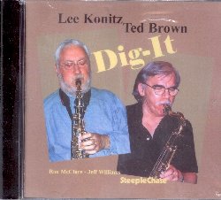 KONITZ LEE / BROWN TED :  DIG-IT  (STEEPLECHASE)

