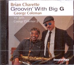 CHARETTE BRIAN / COLEMAN GEORGE :  GROOVIN' WITH BIG G  (STEEPLECHASE)

Brian Charette  un musicista di New York, grande conoscitore ed interprete di Hammond B3, attualmente considerato una delle voci pi interessanti del jazz moderno, con all'attivo collaborazioni con grandi artisti come Joni Mitchell, Chaka Khan, Paul Simon, Cyndi Lauper e molti altri ancora. Con una carriera costellata di premi e riconoscimenti, tra cui un Grammy, Brian Charette  riuscito a realizzare un suo grande sogno: nel suo nuovo album Groovin' with Big G suona con uno dei suoi miti, George Coleman. Intramontabile leggenda del sax tenore che nel 2015 ha ricevuto dalla National Endowment for the Arts (Nea) il Jazz Masters Awards ovvero, il riconoscimento pi alto che possa essere conferito ad un musicista negli Usa, George Coleman (sax tenore) affianca Charette (Hammond B3) in questa sua nuova avventura che lo vede impegnato insieme a Vic Juris alla chitarra ed al figlio di Coleman, George Coleman Jr. alla batteria. Groovin' with Big G propone una track list variegata che comprende Maiden Voyage (H. Hancock), Tenor Madness (S. Rollins), Body and Soul (J. Green) e molti altri brani tra cui anche un originale di Charette. Ha scritto Ken Micallef sul Downbeat Magazine: Charette  un solista focoso che capisce la tradizione del Hammond B3 cos come pure il suo futuro, proprio come conosce il suo posto in questo lignaggio.