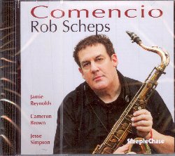 SCHEPS ROB :  COMENCIO  (STEEPLECHASE)

Uno dei sassofonisti pi importanti di New York, Rob Scheps, propone Comencio l'album d'esordio del quartetto formato da Jamie Reynolds al pianoforte, Cameron Brown al basso e Jesse Simpson alla batteria. Nativo dell'Oregon, Scheps si  diplomato in esecuzione al New England Conservatory con il massimo dei voti nel 1986. Oltre ad aver collaborato con grandi artisti come la Gil Evans Orchestra, Terumasa Hino, Roswell Rudd, John Abercrombie, Jaki Byard, Eddie Henderson e Clark Terry, Scheps  anche il leader di vari gruppi tra cui la True Colors Big Band, orchestra stellare di 17 elementi che, come scritto dal critico Edward Blanco nella rivista All About Jazz ha il tipo di energia musicale, forza e finezza che ci si aspetta da un'orchestra di livello mondiale. Oltre a proporre l'originale di Scheps Shorter Time, Comencio propone una track list che spazia tra opere di John Abercrombie, Duke Pearson, McCoy Tyner, Burt Bacharach, Marc Copland ed altri ancora. I musicisti sono affiatati e suonano con grande concentrazione: il risultato  un concerto da non perdersi!