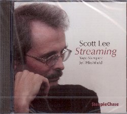 LEE SCOTT :  STREAMING  (STEEPLECHASE)

Mentre stava ancora frequentando il college nel Nord Carolina, Scott Lee dovette decidere se diventare una promessa del tennis o del basso. Scelse il jazz e nei tardi anni '70 si trasfer a New York per realizzare il suo sogno artistico che nel tempo lo port a collaborare con grandi musicisti come Chet Baker, Lee Konitz, Zoot Simms, Al Cohn, Freddie Hubbard, Red Rodney, Kenny Werner, Joe Lovano ed altri ancora. Come dimostrano anche i suoi due dischi precedenti, One Thought e Leaving, Lee ama comporre e suonare musica che trascende qualsiasi confine convenzionale. Nel suo nuovo album Streaming, Lee ed i suo colleghi Yago Vazquez (pianoforte) e Jeff Hirshfield (batteria) offrono all'ascoltatore la possibilit di godere di quello che Scott chiama 'the game', ossia un nuovo modo di arricchire ed espandere la nozione del jazz. Con tutte composizioni firmate dai tre musicisti, Streaming  un progetto avvincente che stimola la curiosit dell'ascoltatore.