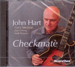 HART JOHN :  CHECKMATE  (STEEPLECHASE)

Il chitarrista John Hart si  imposto come una delle figure chiave della scena musicale jazz dedicata alla chitarra, con uscite per importanti etichette come Blue Note e Concord. Oltre ad essere un richiestissimo musicista che si esibisce sui palchi di tutto il mondo, Hart insegna anche chitarra jazz presso la Frost School of Music della prestigiosa universit di Miami. Proprio da una delle sue lezioni, Hart ha trovato l'ispirazione per il suo nuovo disco, Checkmate, in cui propone un insolito line-up che comprende Gary Smulyan al sax baritono, David Wong al basso, Andy Watson alla batteria e naturalmente lui stesso alla chitarra. Checkmate, il terzo album di John Hart per casa Steeplechase,  stato registrato poche settimane prima dell'inizio della pandemia di Covid-19. Dopo un anno nero di lockdown la speranza di poter fare 'checkmate' ossia scacco matto al virus  pi forte che mai. Con sei originali di Hart oltre a Everything Happens to Me di Matt Dennis, Night and Day di Cole Porter e Isn't It Romantic di Richard Rodgers, Checkmate  una registrazione che testimonia la grande abilit di Hart come chitarrista e la sua elegante sensibilit compositiva.