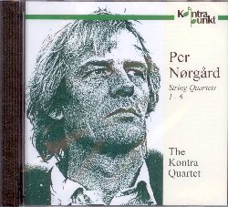 THE KONTRA QUARTET :  NORGARD: STRING QUARTETS 1-6  (KONTRAPUNKT)

