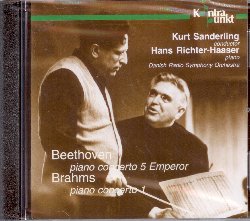 RICHTER-HAASER HANS/SANDERLING KURT :  BEETHOVEN/BRAHMS: PIANO CONCERTOS  (KONTRAPUNKT)

