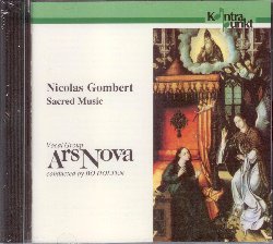 ARS NOVA / HOLTEN BO :  GOMBERT: SACRED MUSIC  (KONTRAPUNKT)

