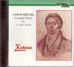 THE KUHLAU QUARTET :  REICHA: WORKS FOR 2, 3 AND 4 FLUTES  (KONTRAPUNKT)

