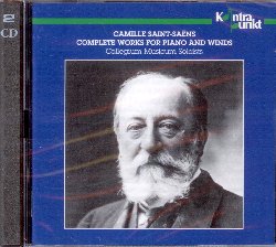 WESTENHOLZ ELISABETH/COLLEGIUM MUSICUM SOLOISTS :  SAINT-SAENS: COMPLETE WORKS FOR PIANO AND WINDS  (KONTRAPUNKT)

